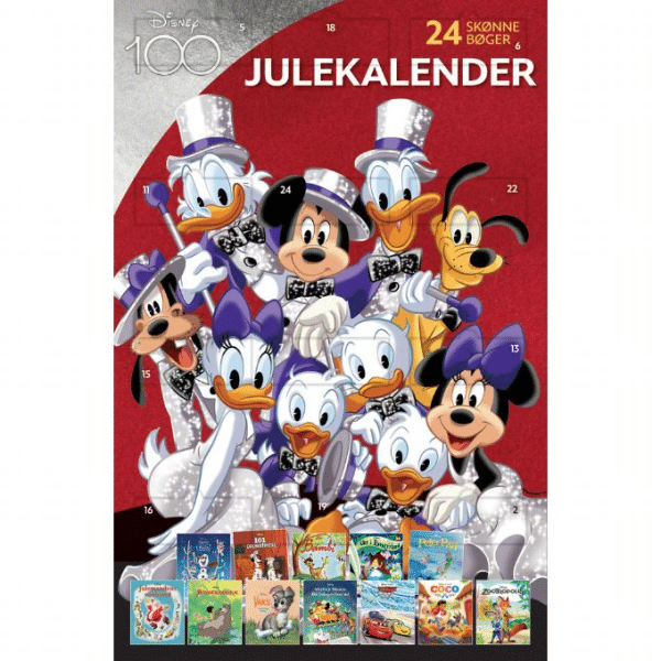 Disney Julekalender - 24 Historiebøger